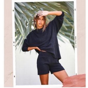 Free People Malibu Surf Set Top L bottom M